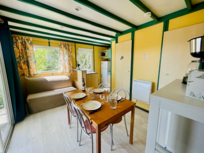 Pommier Chalet Mountain View Comfort 23m² - 2 bedrooms + Covered terrace 15m² + AC + TV