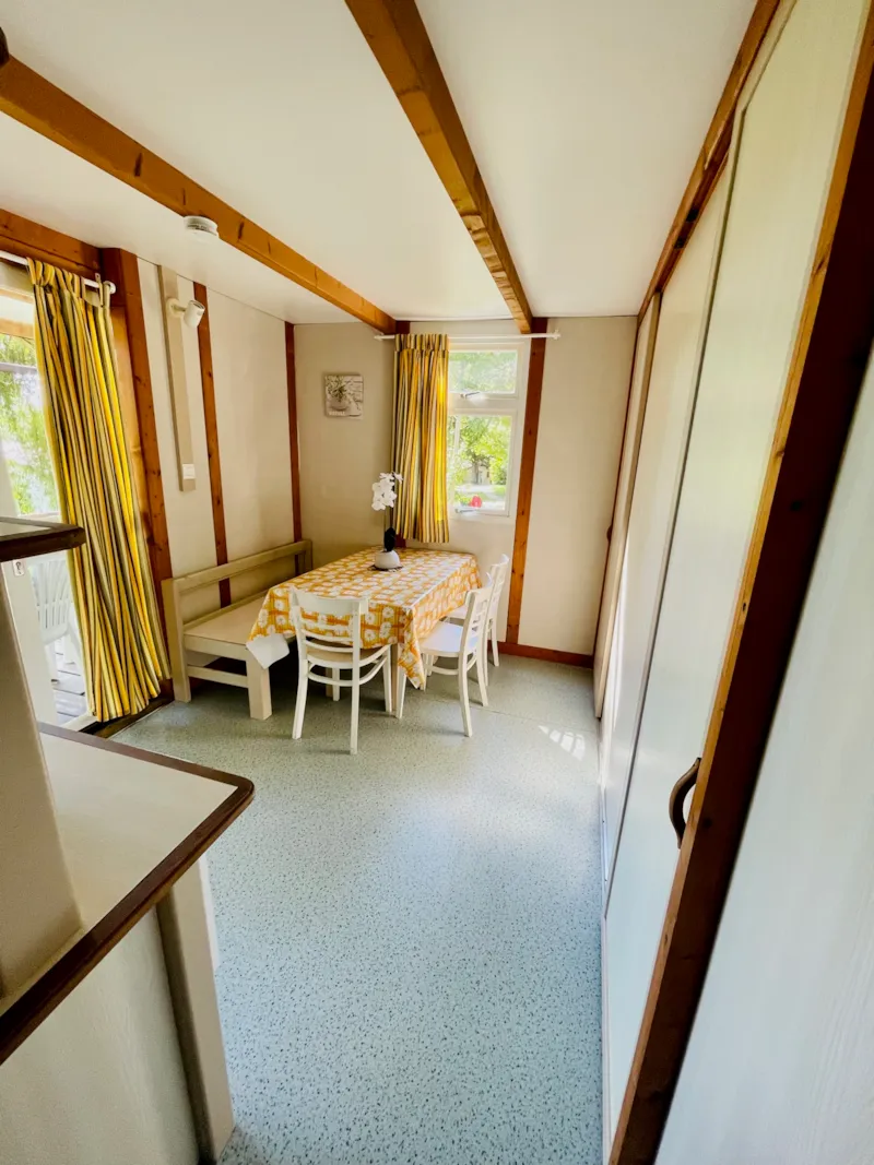 Chalet Châtaignier Standard 23M² - 2 Chambres + Terrasse Couverte 8M²