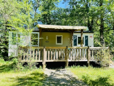 Chêne Confort mobile home 30m² - 2 bedrooms + Covered terrace 14m²