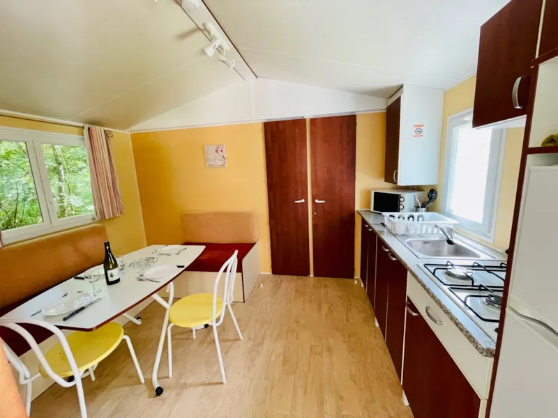 Mobil-Home Frêne Confort 23M² - 2 Chambres + Terrasse Couverte 4M²