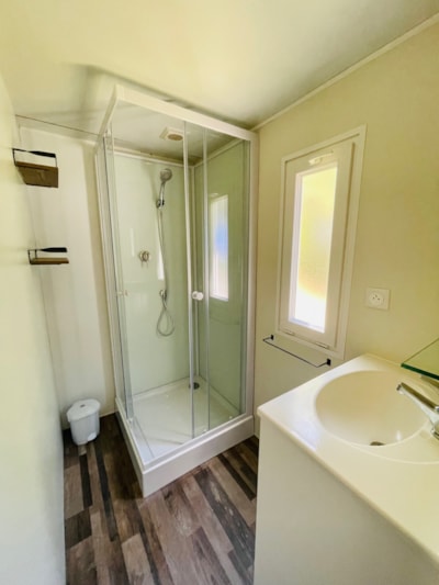 Mobile home Frêne Confort 23m² - 2 bedrooms + Covered terrace 4m²