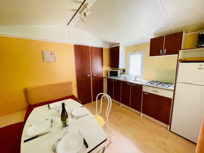 Mobil-Home Frêne Confort 23M² - 2 Chambres + Terrasse Couverte 4M²