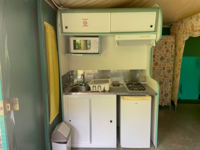 Standard Cerisier Canvas Bungalow 25m² - 2 bedrooms + Covered terrace 10m²