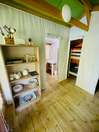 Lodge Noisetier Standard 22m² - 2 bedrooms + Covered terrace 8m²