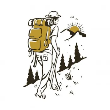 Stellplatz - Naturwanderer/Radfahrer-Paket (1 Einzelperson Ohne Fahrzeug) - Flower Camping LA PIBOLA