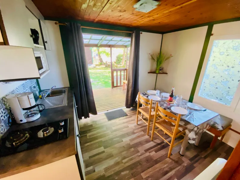 Chalet Hibiscus Standard 20M² - 2 Chambres + Terrasse Couverte 10M²