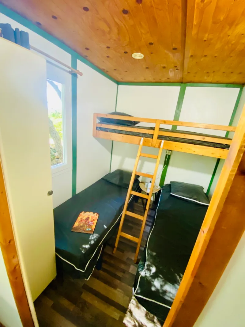 Chalet Hibiscus Standard 20M² - 2 Chambres + Terrasse Couverte 10M²