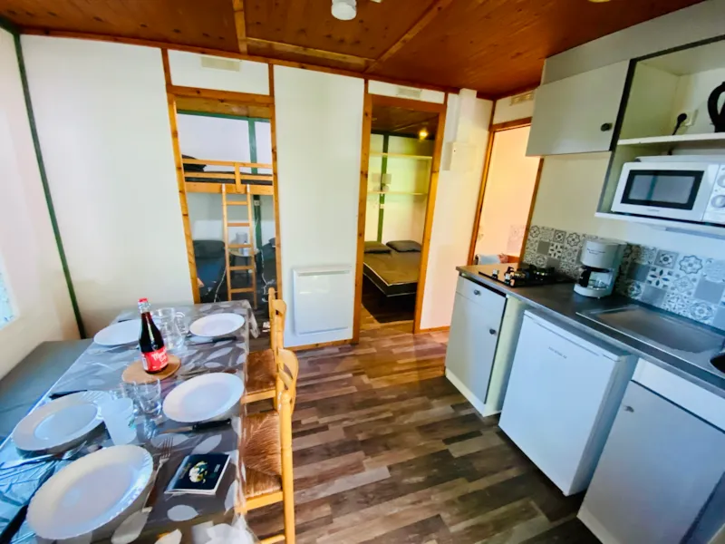 Chalet Hibiscus Standard 20M² - 2 Chambres + Terrasse Couverte 10M²