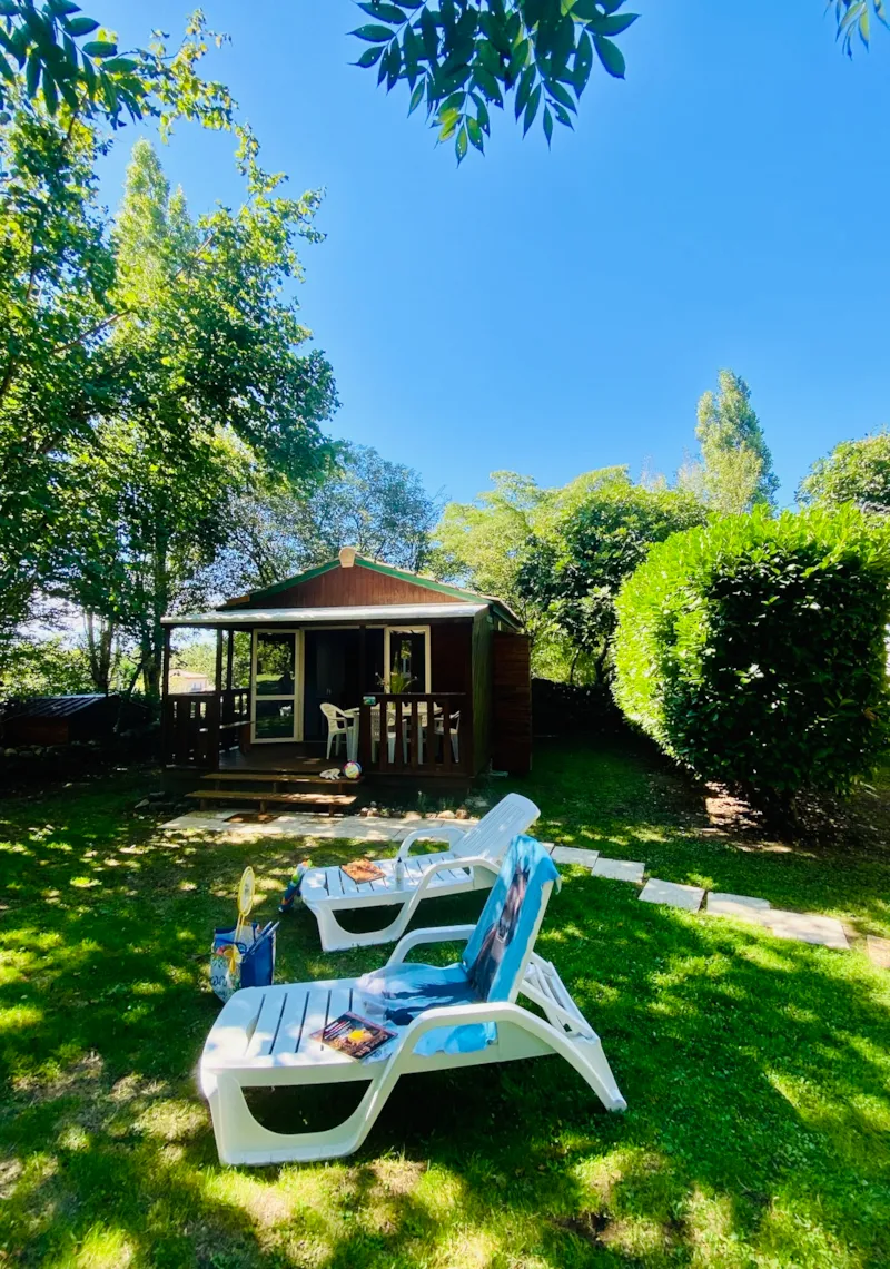 Chalet Hibiscus Standard 20M² - 2 Chambres + Terrasse Couverte 10M²