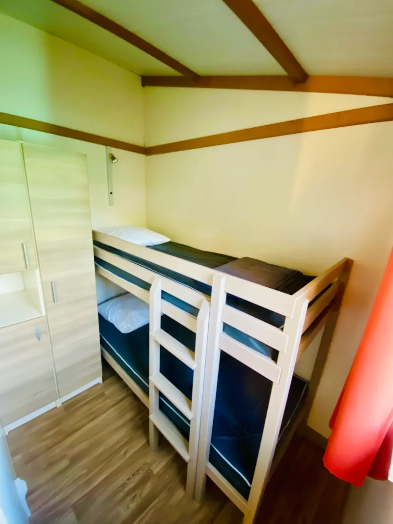 Chalet Bouleau Standard 20M² - 2 Chambres + Terrasse Couverte 10M²