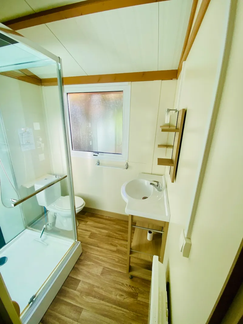 Chalet Bouleau Standard 20M² - 2 Chambres + Terrasse Couverte 10M²