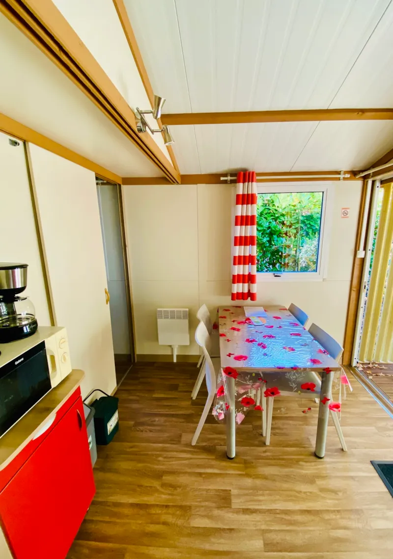 Chalet Bouleau Standard 20M² - 2 Chambres + Terrasse Couverte 10M²