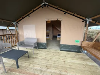 Mietunterkunft - Safarizelt - Hvalpsund Familie Camping