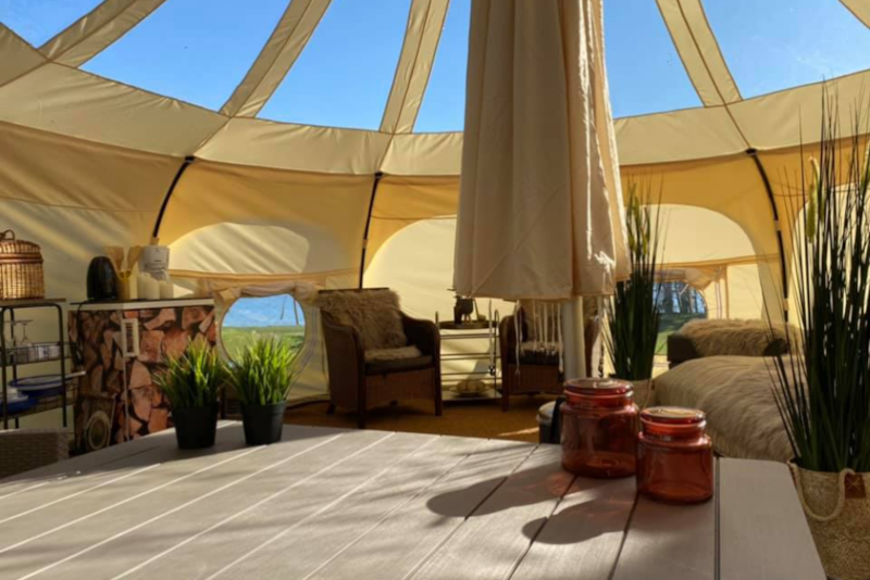 Glamping-Zelt: Lotus Belle Zelt