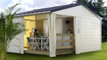 Huuraccommodatie(s) - Bungalow Tent Standard 21M² (2 Slaapkamers) - Zonder Sanitairgebouw - Camping l'Arize