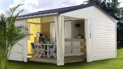 Canvas bungalow Standard 21m² (2 bedrooms) - without toilet blocks