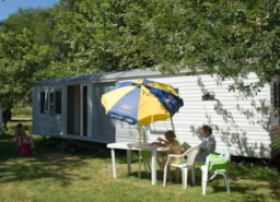 Accommodation - Mobile Home Standard 21M² (2 Bedrooms) - Flower Camping l'Arize