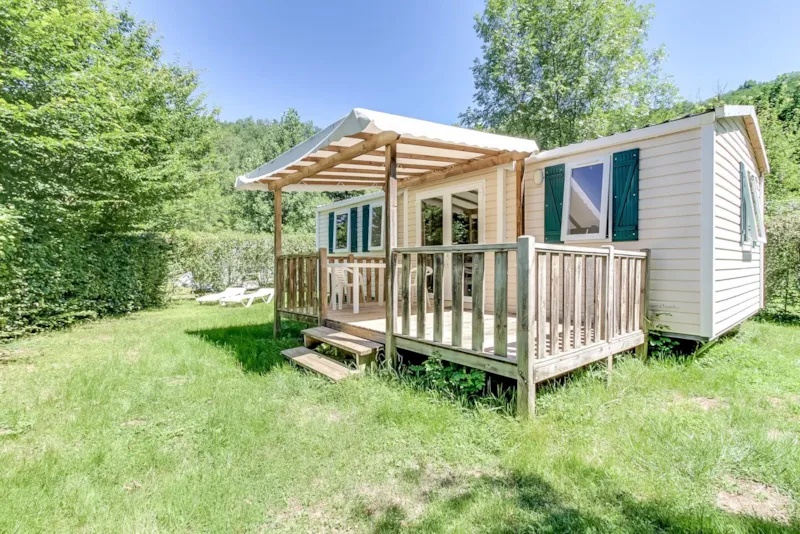 Mobilhome Confort 32M² (3 Chambres) + Terrasse