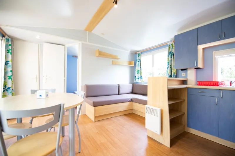 Mobilhome Confort 30M² (2 Chambres) + Terrasse Couverte