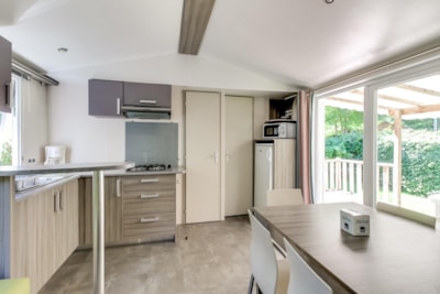 Mobilhome Confort  32m² (3 bedrooms) + terrace