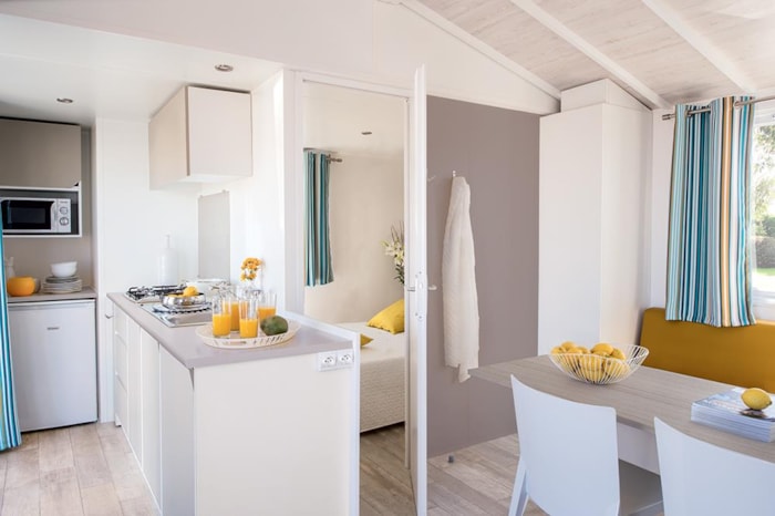 Mobil Home Riviera Confort 26M² (2 Chambres) + Tv + Terrasse Couverte