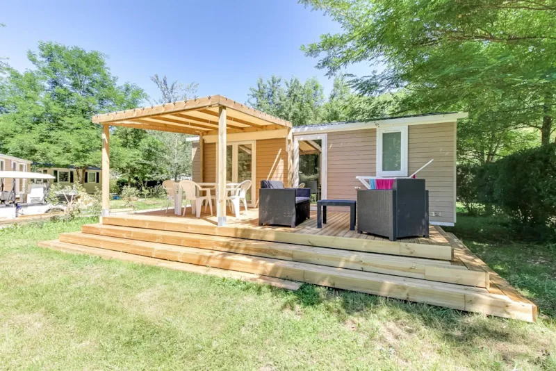 Mobil Home Riviera Confort 26M² (2 Chambres) + Tv + Terrasse Couverte