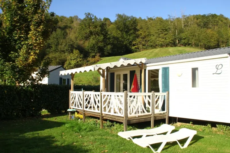 Mobilhome Confort 30M² (2 Chambres) + Terrasse Couverte