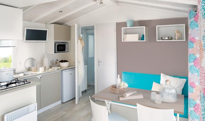 Mobilhome Loggia Confort 26 M² + Tv + Terrasse Couverte