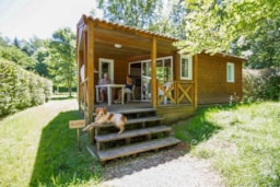 Accommodation - Chalet Confort 35M² (3 Bedrooms) + Sheltered Terrace 11M² - Flower Camping l'Arize