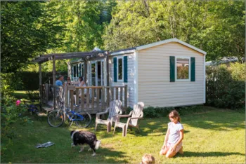 Huuraccommodatie(s) - Stacaravan Confort  32M² (3 Slaapkamers) + Terras - Camping l'Arize