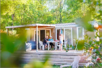 Huuraccommodatie(s) - Stacaravan Riviera Confort 26M² (2 Slaapkamers) + Tv + Overdekt Terras - Camping l'Arize