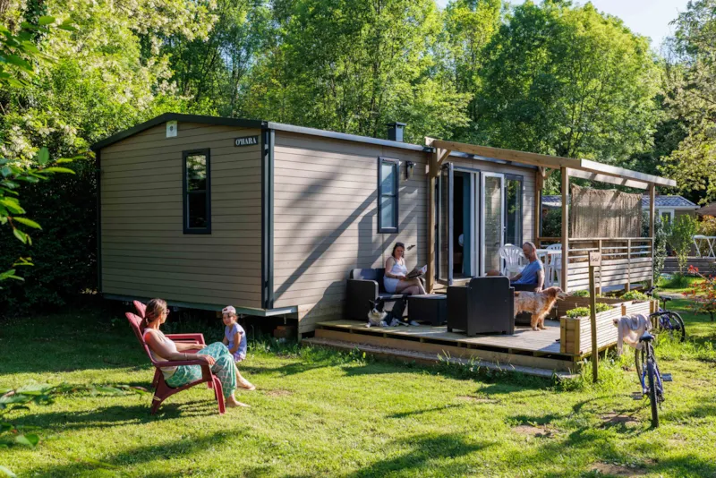 Mobil-Home Premium 32M² 3 Chambres + Terrasse + Tv + Lave Vaisselle