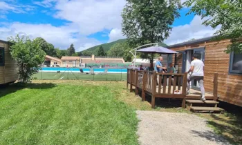 Huuraccommodatie(s) - Stacaravan Confort 3 Slaapkamers - Camping Le Pré Cathare