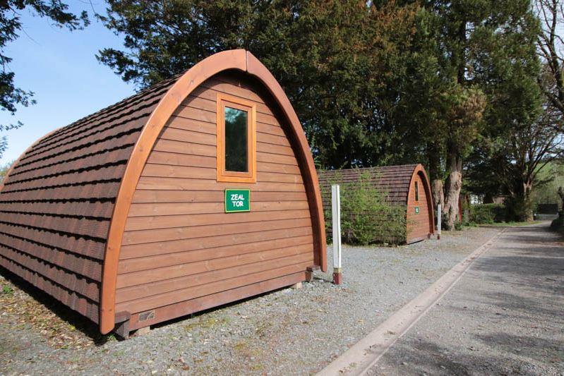 Accommodation - Large Langstone Pod (Bring Your Own Camping Equipment) - Without Toilet Blocks - Camping Langstone Manor