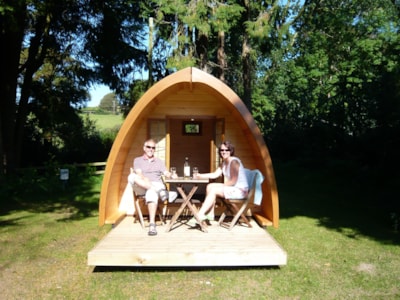 Kitty POD (bring your own camping equipment) -without toilet & shower, use on site facilities.