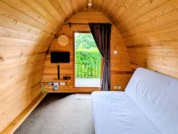 Mietunterkunft - Großer Langstone Pod (Campingausrüstung Mitbringen) -Ohne Sanitäranlagen - Langstone Manor Holiday Park