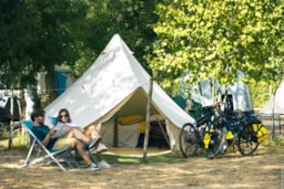 Kampeerplaats(en) - Fiets Standplaats Pakket - Camping Le Bois Joli Vendée lagon  **** Maeva Escapade