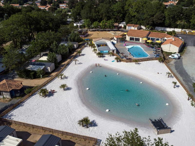 Camping Le Bois Joli Vendée lagon  **** Maeva Escapade