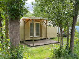 Mietunterkunft - Bungalow Coco Ohne Sanitäranlagen - Camping Le Bois Joli Vendée lagon  **** Maeva Escapade