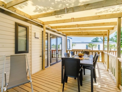 Mobil home "Privilège" - 3 bedrooms - 0-3 years - TV +Dishwasher +Heating — 1