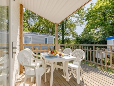 Mobile home "Cosy" - 2 bedrooms - 3-7 years -TV-heating — 2