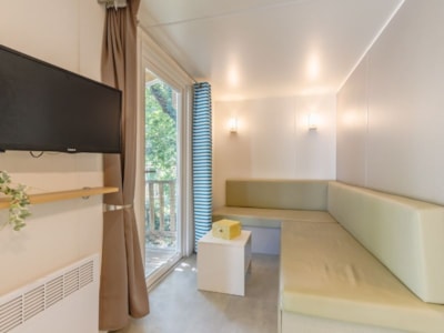 Mobile home "Cosy" - 2 bedrooms - 3-7 years TV-heating — 3