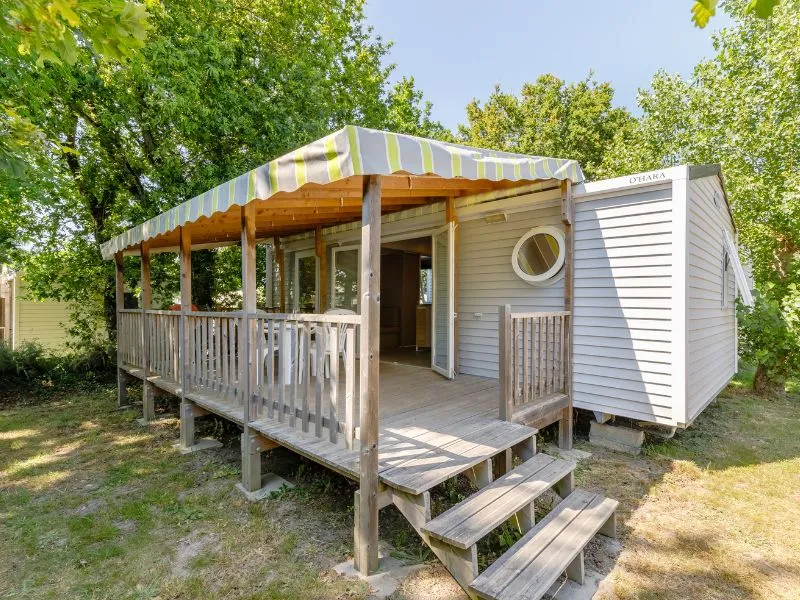 Accommodation - Mh "Cosy" 2 Bedrooms - Camping Le Bois Joli Vendée lagon  **** Maeva Escapades