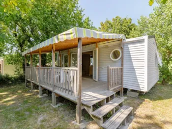 Accommodation - Mh "Cosy" 2 Bedrooms - Camping Le Bois Joli Vendée lagon  **** Maeva Escapades