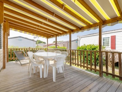 Mobile home "Cosy" - 3 bedrooms - 3-7 years -TV+heating — 2