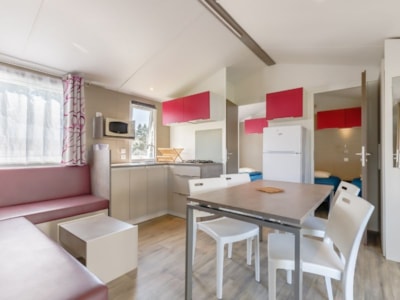 Mobile home "Cosy" - 3 bedrooms - 3-7 years -TV+heating — 3