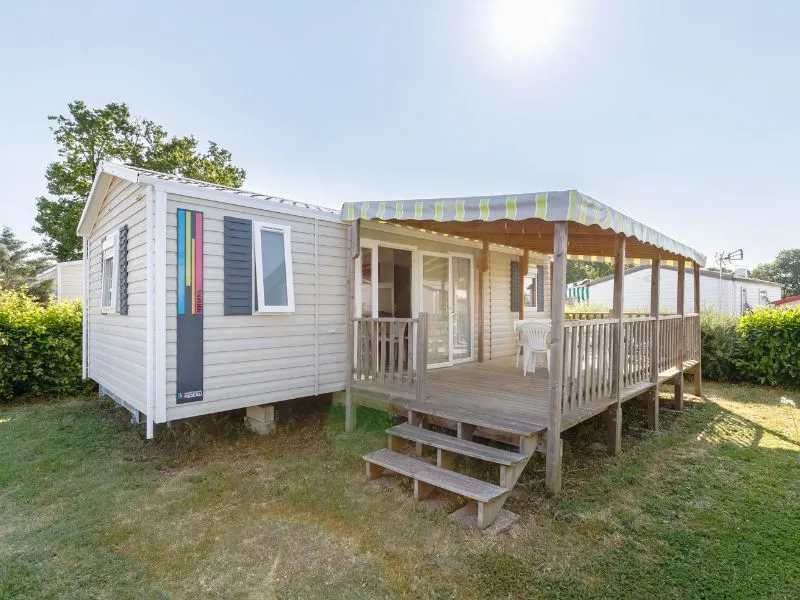 Accommodation - Mh "Cosy" 3 Bedrooms - Camping Le Bois Joli Vendée lagon  **** Maeva Escapades