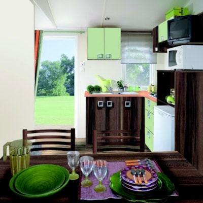 Mobile-home 4 Confort 23 m² Half-covered terrace 12 m² — 3