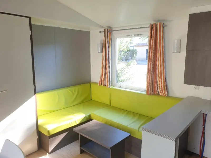 Mobil-Home 6 Premium 39 M² + Terrasse-Semi-Couverte 18 M²