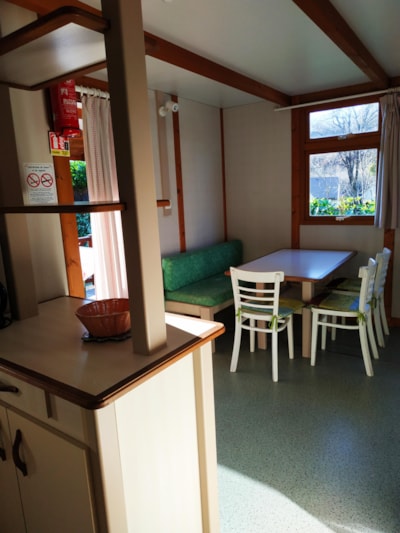 Chalet 5 24m² + sheltered terrace 10m²  2 bedrooms — 2